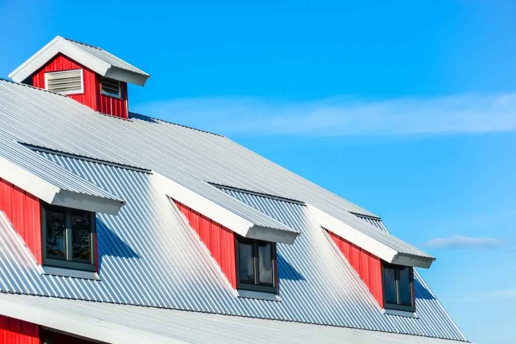 white roof