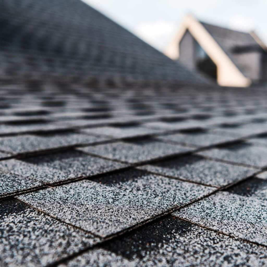 Photo of roofing shingles