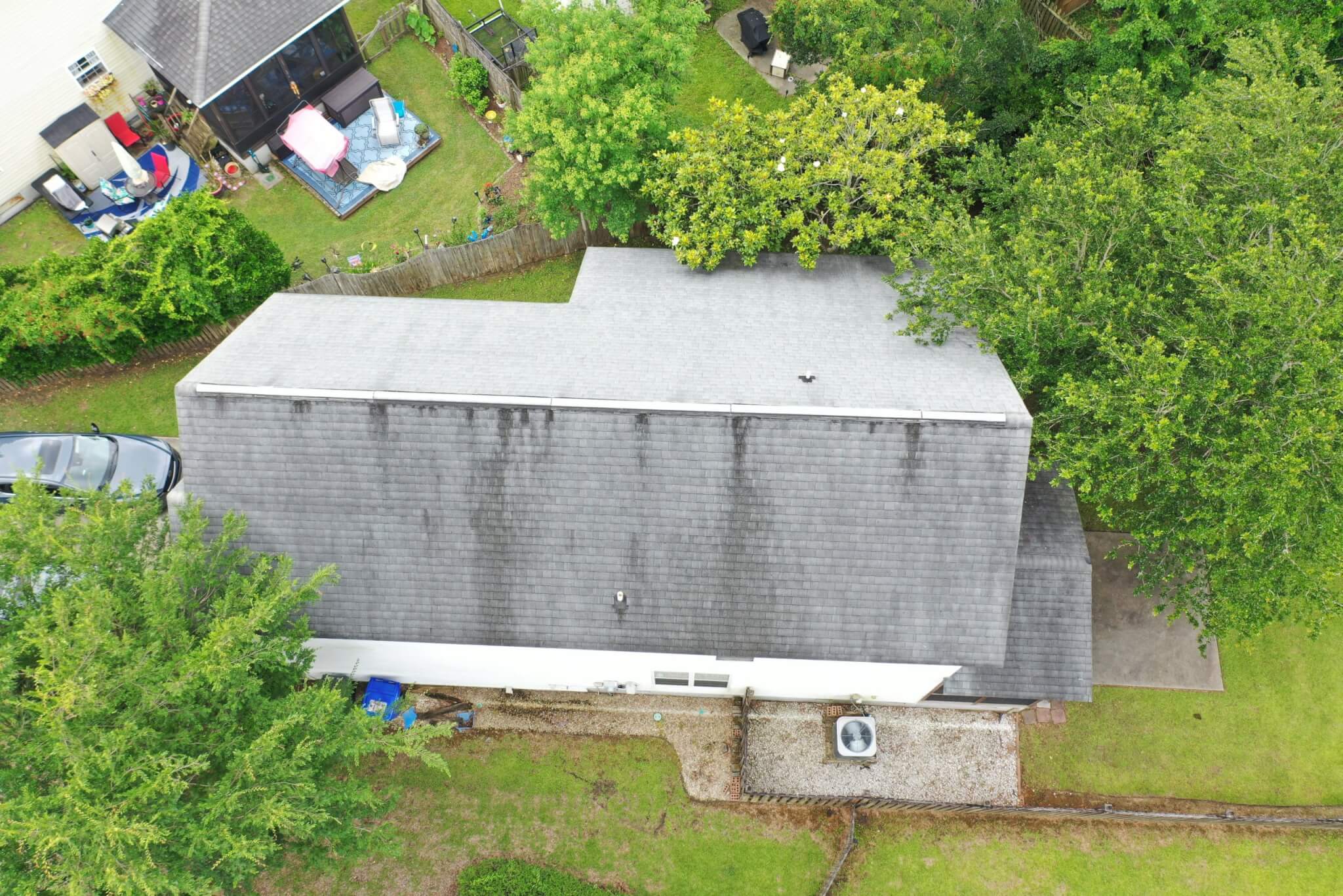 replace your roof because it's aging