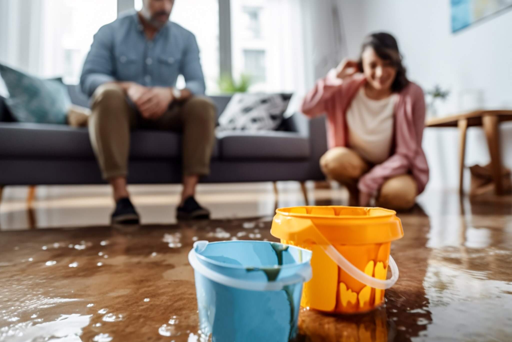 common roofing problems include a leaky roof